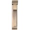 Ekena Millwork Westlake Traditional Smooth Bracket w/ Offset Brace, Douglas Fir, 5 1/2"W x 18"D x 30"H BKT0604X18X30WTL01SDF - alternate 3